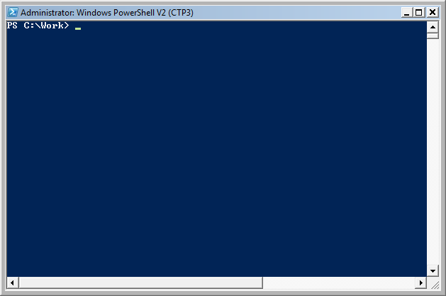 Windows PowerShell V2